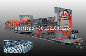 rebaar pile cage making machine