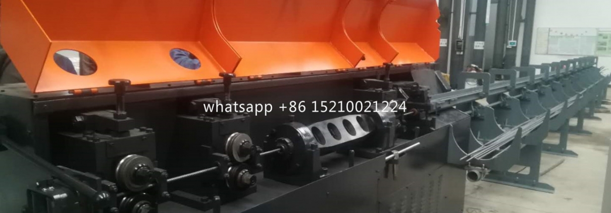 wire straightening and cutting machine